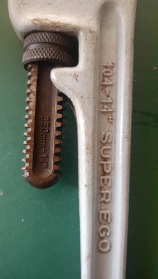 Llave Grifa Super Ego 14 pulgadas