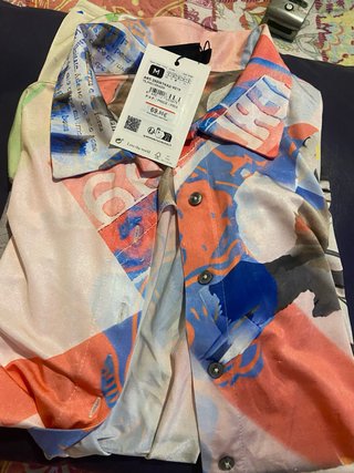 Camisa Desigual Estampada Talla M