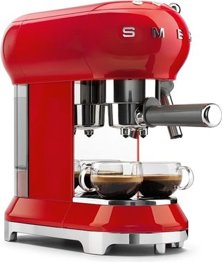 Cafetera Espresso Smeg ECF01 Roja