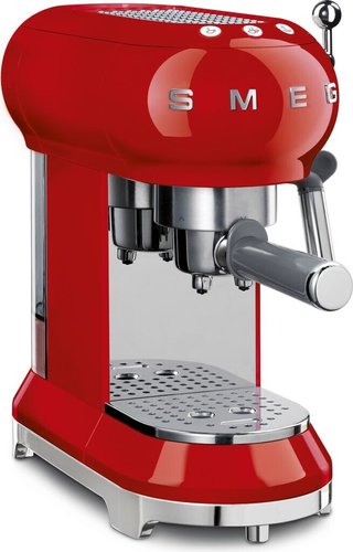 Cafetera Espresso Smeg ECF01 Roja