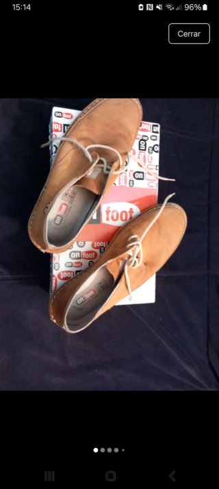Zapatos de Ante On Foot Talla 42