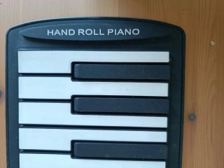 Piano enrollable de silicona 61 teclas