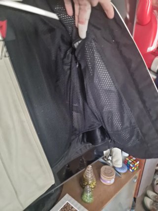 Chaqueta Dainese Deportiva Negra y Blanca