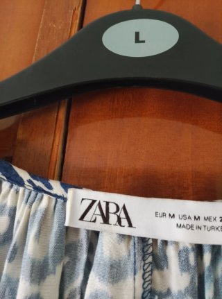 Vestido Zara Estampado