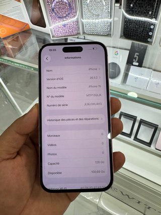 iPhone 15 Rosa