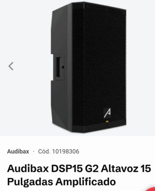 Altavoz Amplificado Audibax DSP15 G2