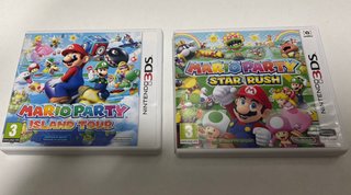 Lote Mario Party Island Tour y Star Rush 3DS