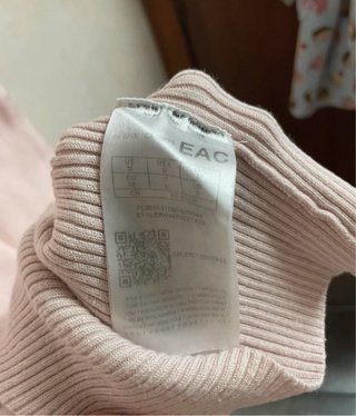 Top Guess rosa palo de punto Talla M