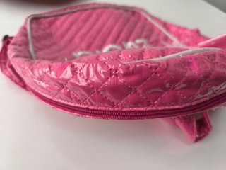 Mochila rosa hecha a mano personalizada «Lucía»