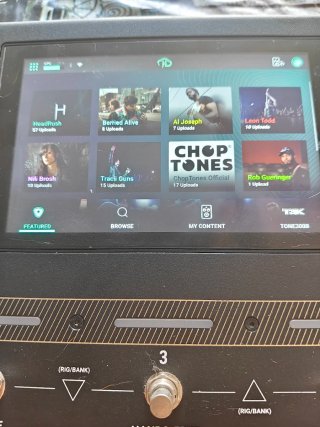 Multiefectos Guitarra HeadRush Core con Nam A2