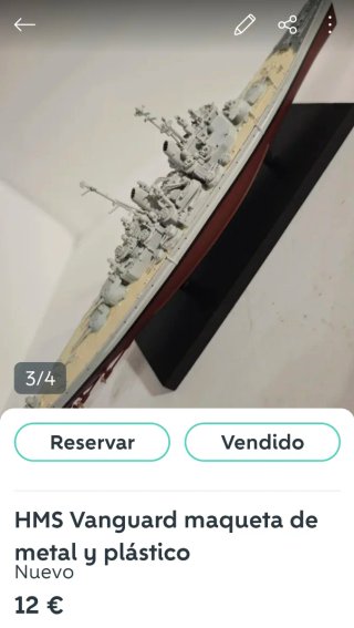 7 Maquetas de Barcos de Metal y Plástico