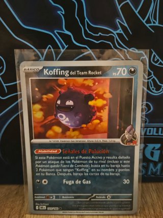 Koffing Team Rocket 125/182 Reverse Holo 🇪🇦 NM