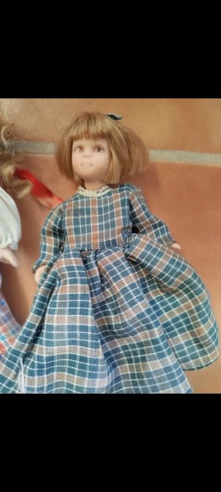 2 Muñecas Porcelana Antiguas