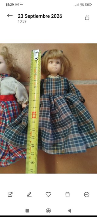 2 Muñecas Porcelana Antiguas