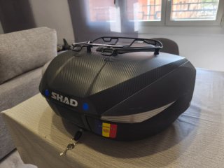 Baúl Moto SHAD SH58X Extensible.