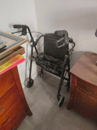 Andador con Asiento y Frenos