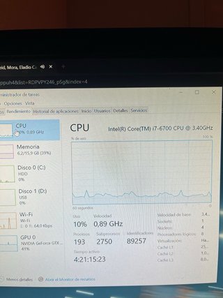 PC HP i7-6700 16GB RAM GTX 745 1TB