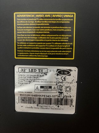 TV Blaupunkt 32 LED
