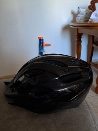 Casco de bicicleta Rockrider negro