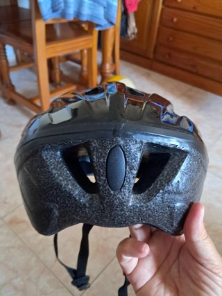 Casco de bicicleta Rockrider negro