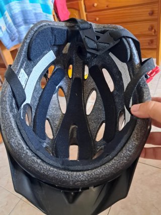 Casco de bicicleta Rockrider negro