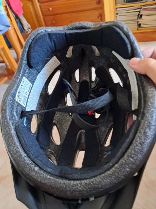 Casco de bicicleta Rockrider negro