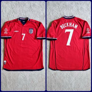MUNDIAL 2002. Talla XL. BECKHAM ORIGINAL HISTÓRICA