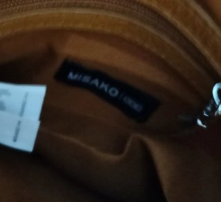 Bolso bandolera Misako marrón