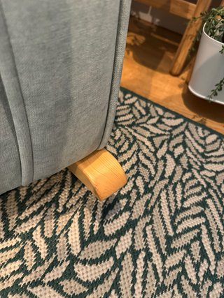 Sillon mecedora de lactancia color verde menta