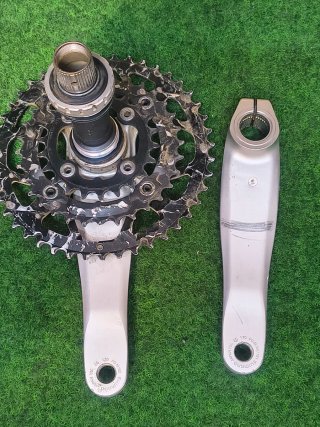 Bielas Shimano Deore XT 3 platos