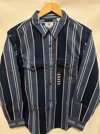 Camisa Levi's Rayas Azul Talla S