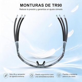 Gafas Ciclismo X-TIGER Fotocromáticas UV400