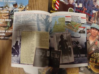Lote de revistas y fasciculos de historia militar