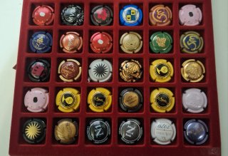 Chapas de cava coleccionables