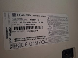 TV LG 43 IMPECABLE