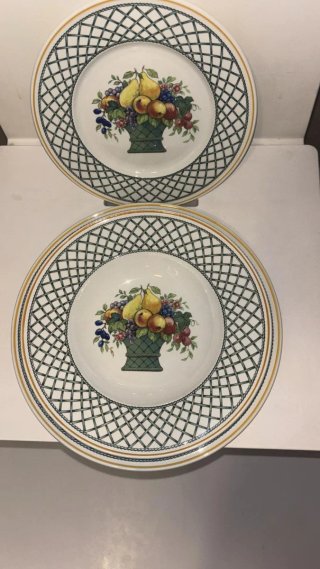 Vajilla Villeroy & Boch con Motivo Frutal