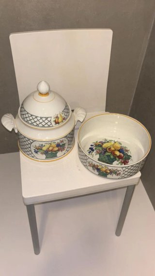 Vajilla Villeroy & Boch con Motivo Frutal