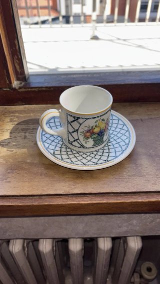 Vajilla Villeroy & Boch con Motivo Frutal
