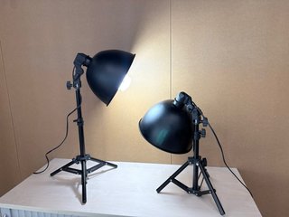 Kit 2 Focos Iluminación Fotografía