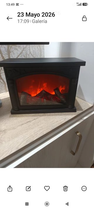 Chimenea decorativa 28x20x11