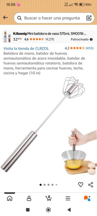 Batidora manual