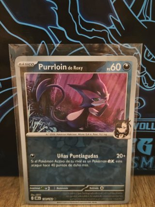 Purrloin de Roxy 130/182 Reverse Holo 🇪🇦 NM