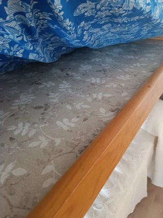 Literas de madera estilo colonial