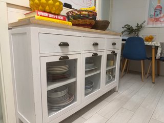 Mueble de cocina aparador blanco