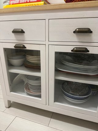Mueble de cocina aparador blanco