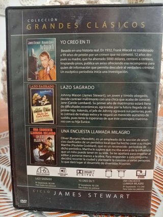 Pack 3 Películas James Stewart (DVD)