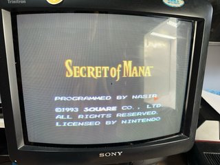 Secret of Mana Snes USA