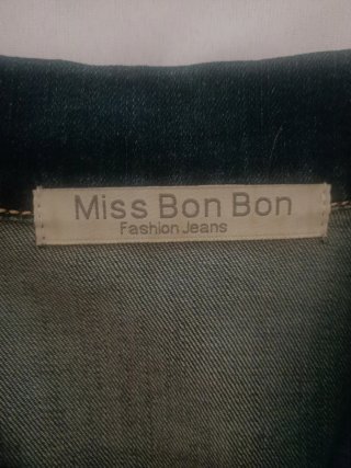 Chaqueta Vaquera Miss Bon Bon con Brillos