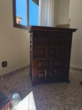 Máquina de coser antigua Singer
