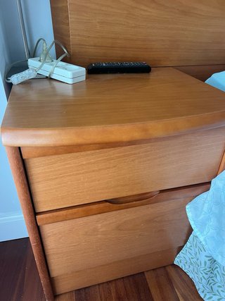 Dormitorio completo madera